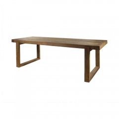 DINING TABLE AND RECYCLEDWOOD 240       - DINING TABLES